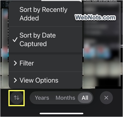 Photo Filter Option
