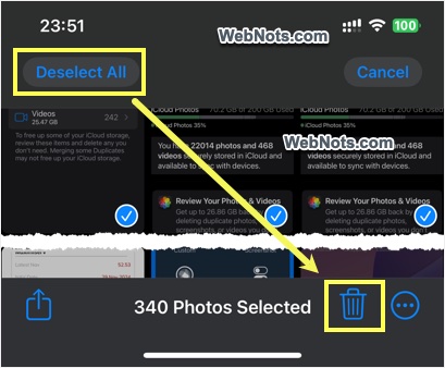 Select All Your Screenshots