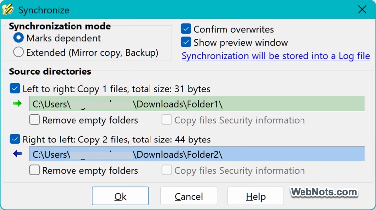 Sync Files Between Folders