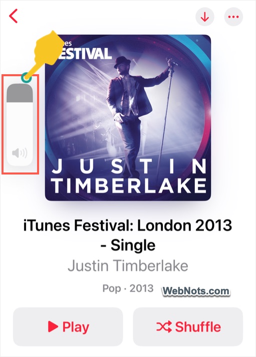 Adjust and Test Music Volume