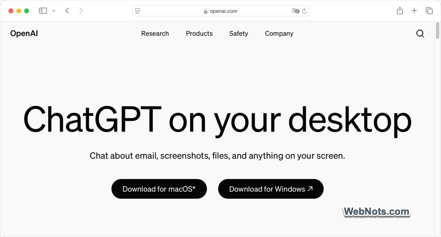 ChatGPT Desktop Apps