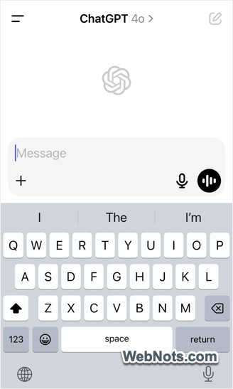 ChatGPT iPhone App