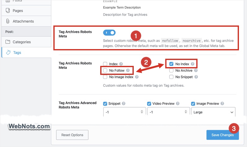 Disable All Tag Archives