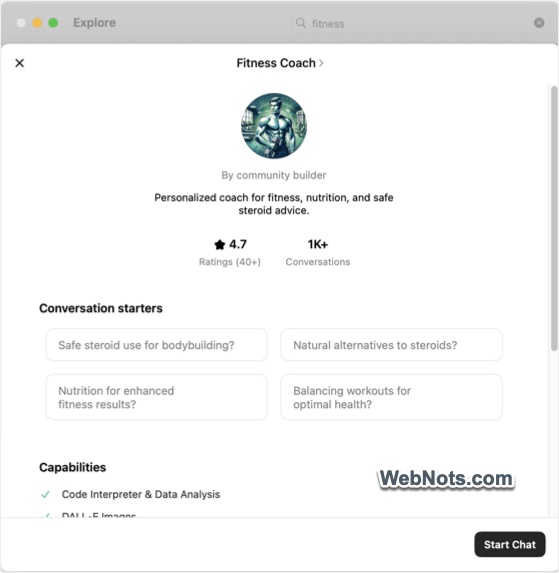 Fitness Coach