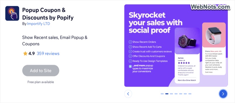 Popify Popups