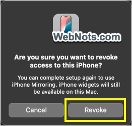 Revoke Access