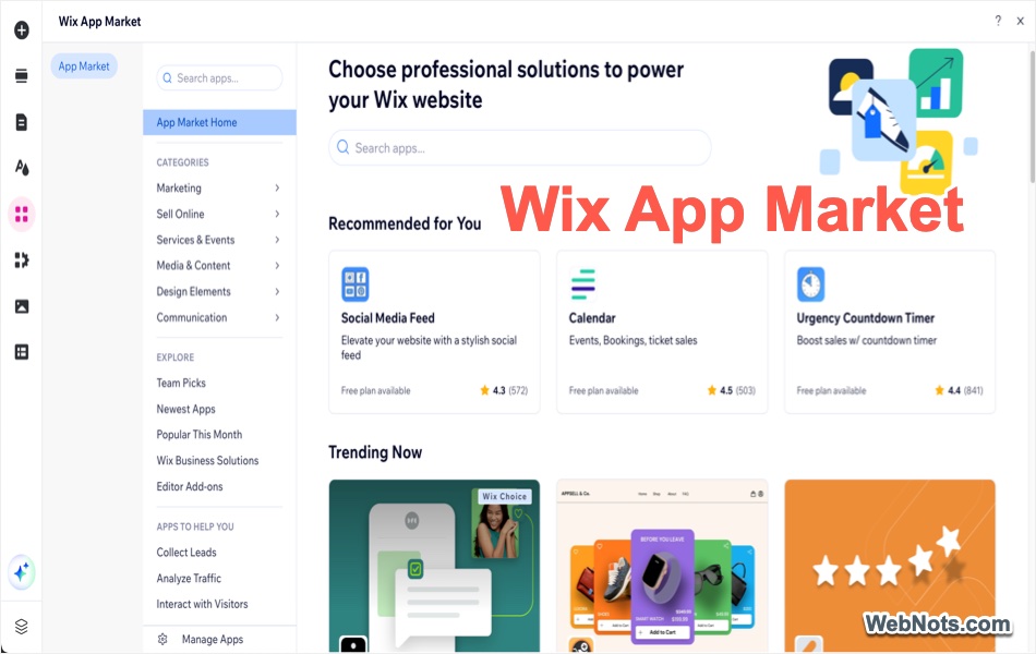 Top 10 Wix Apps