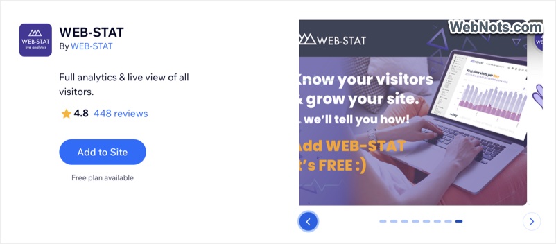 Web-Stat App