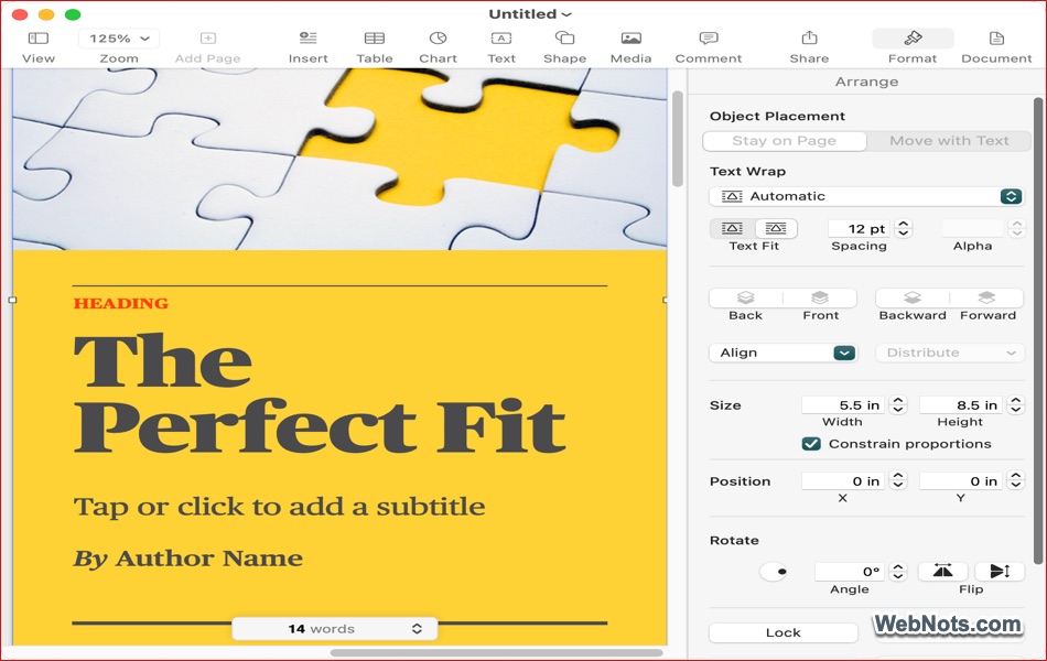 Pages Tips for Mac