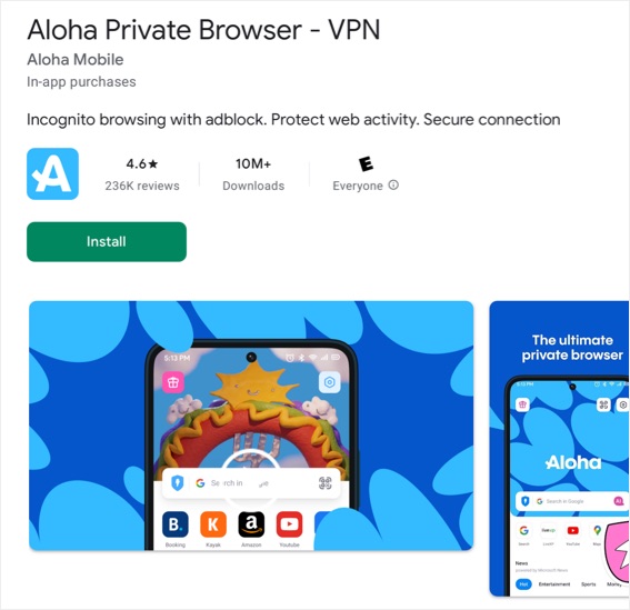 Aloha Browser