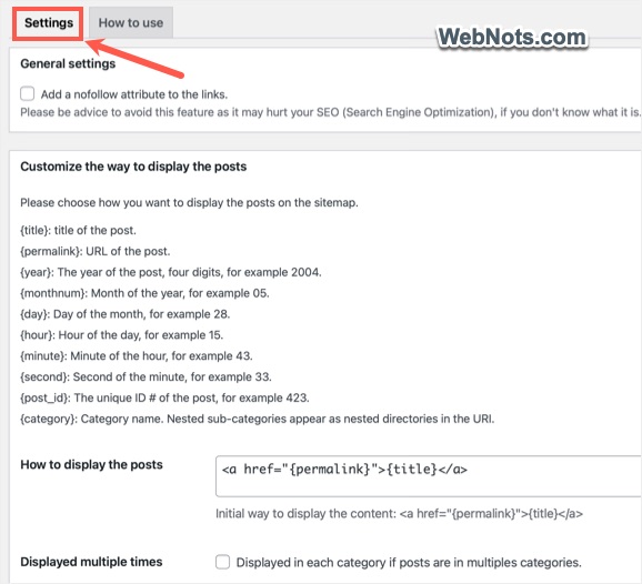 Customize Display Settings