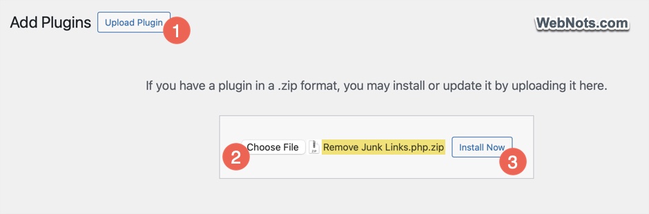 Install Custom Plugin