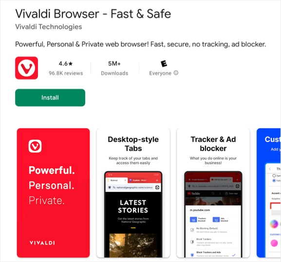 Vivaldi Browser