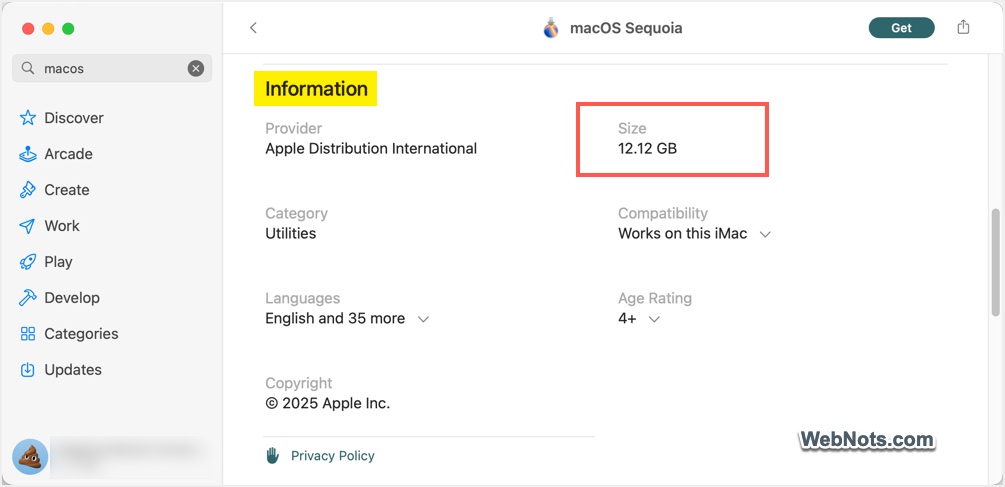 Check App Information