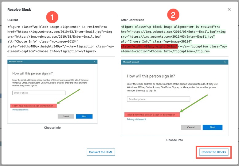 Check Code Comparison for Resolving