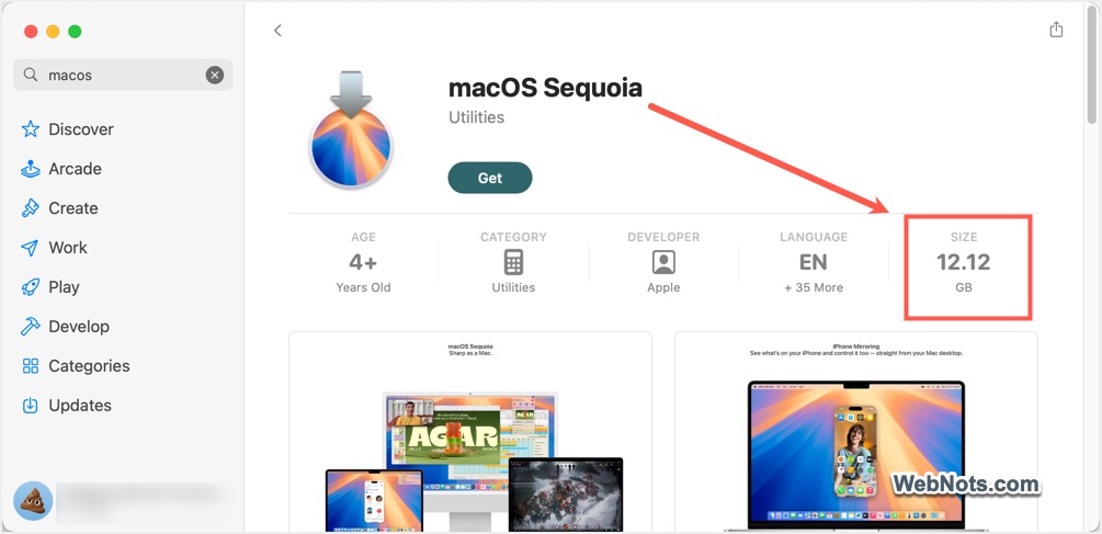 Check macOS File Size