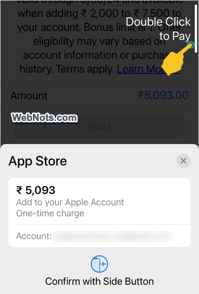 Confirm Payment