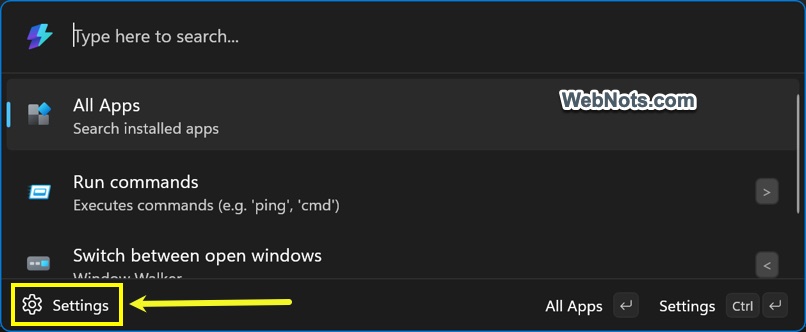Open App Settings