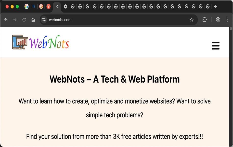 Quickly Search Tabs in Google Chrome