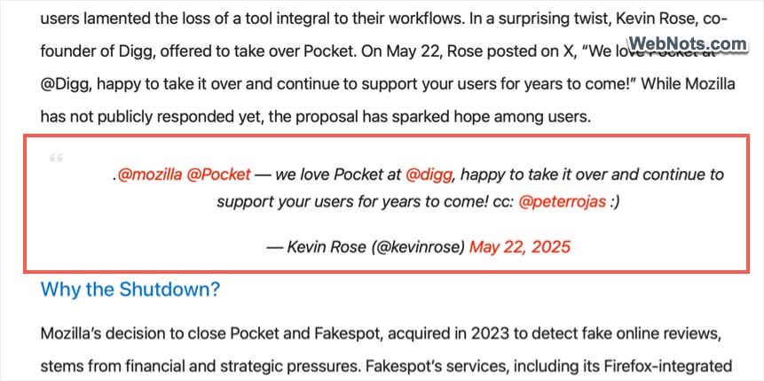 Tweet Shows Only Text and Links