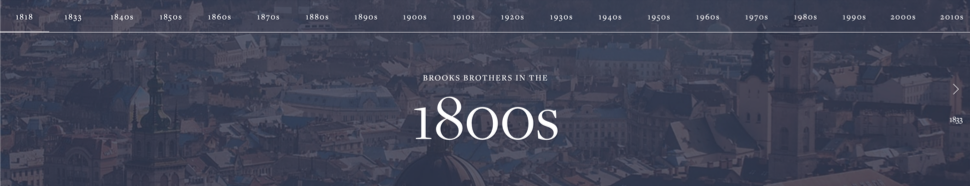 Brooks Brothers History