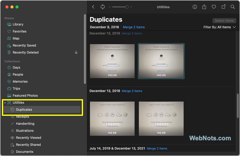Find Duplicate Photos on Mac