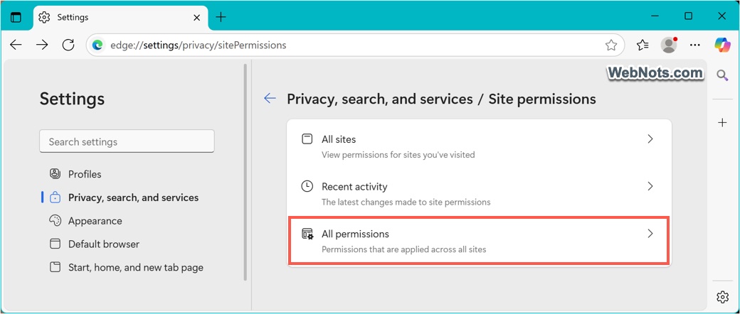 Open All Permissions