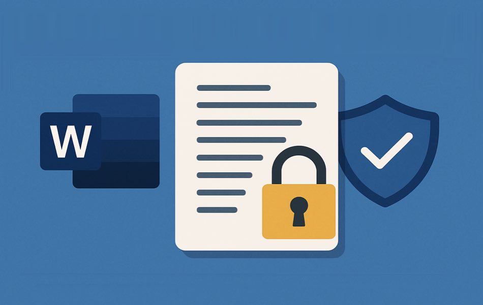 Protect Privacy in Microsoft Word