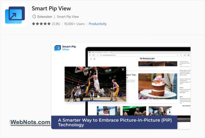 Smart PiP View Extension
