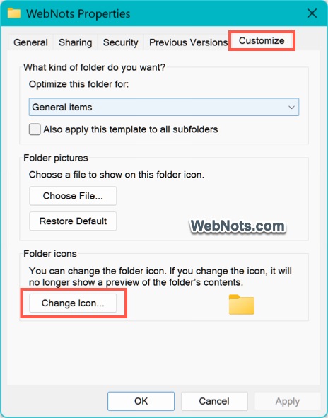Change Folder Icons