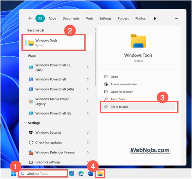 Icon Changed for Windows Tools