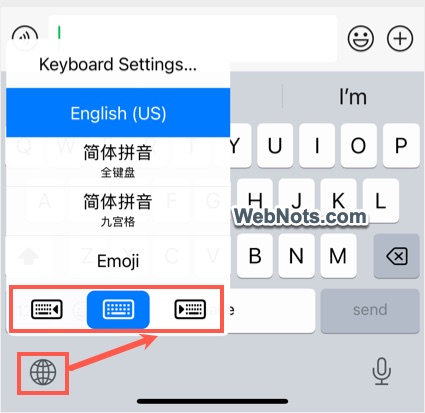 One Hand Keyboard