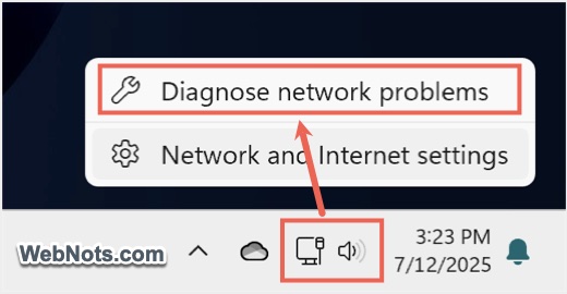 Open Network Troubleshooter