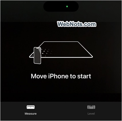 iPhone Measure App