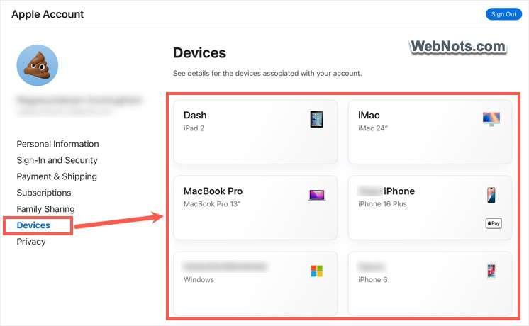 Device List