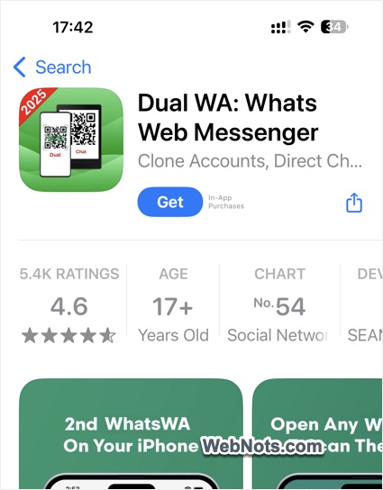 Dual WA App