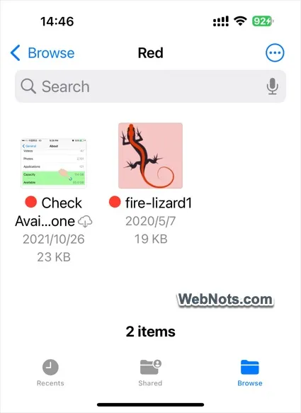 Find Tagged Files