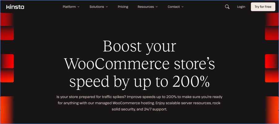 Kinsta WooCommerce Hosting