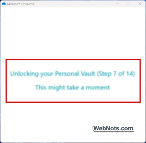 OneDrive Sets Up Personal Vault