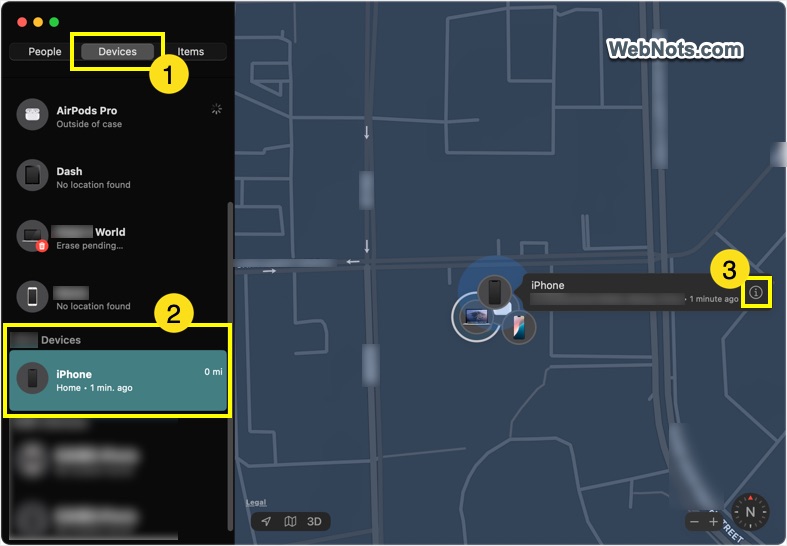 Select Device Information