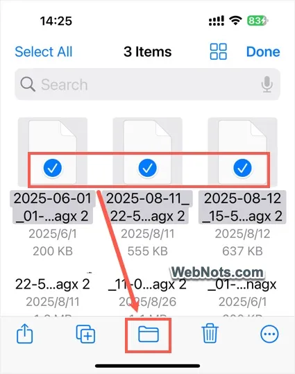 Select Multiple Files