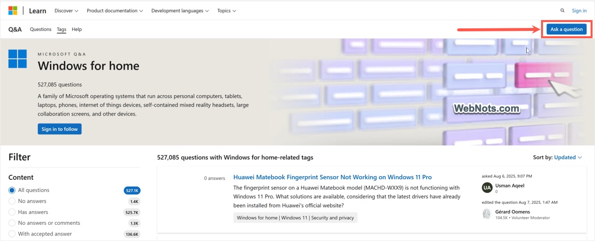 Windows Q & A Forum