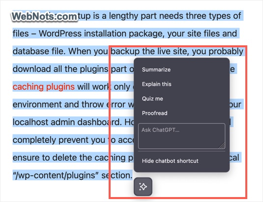 AI Shortcuts