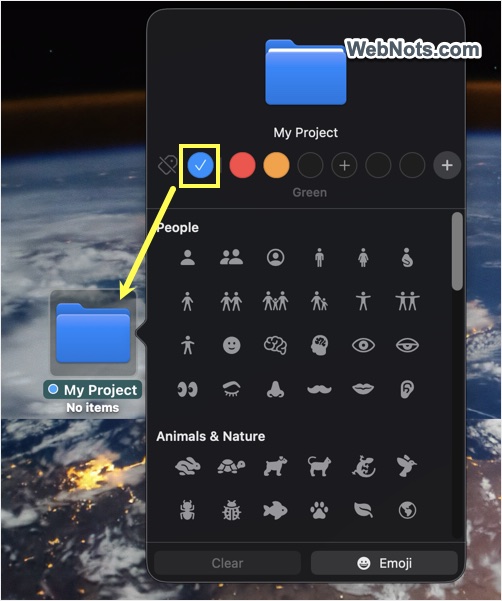 Assign Color Tag