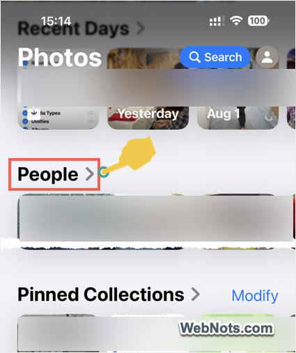 Open People Section