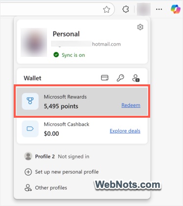 Points in Edge Profile