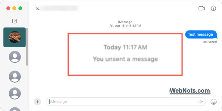 Unsent Message