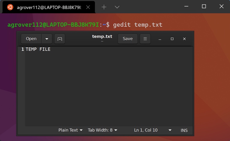 Windows Subsystem for Linux
