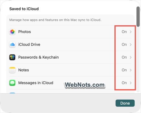 Enable iCloud on Mac
