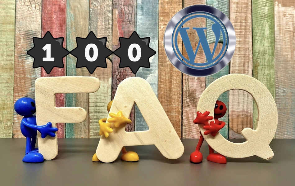 100 WordPress FAQ
